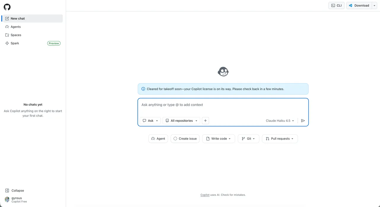 GitHub Copilot suggesting code inside an editor